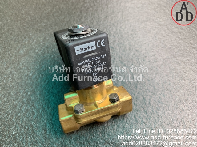 Parker Gas Solenoid Valve 3/8 (2)